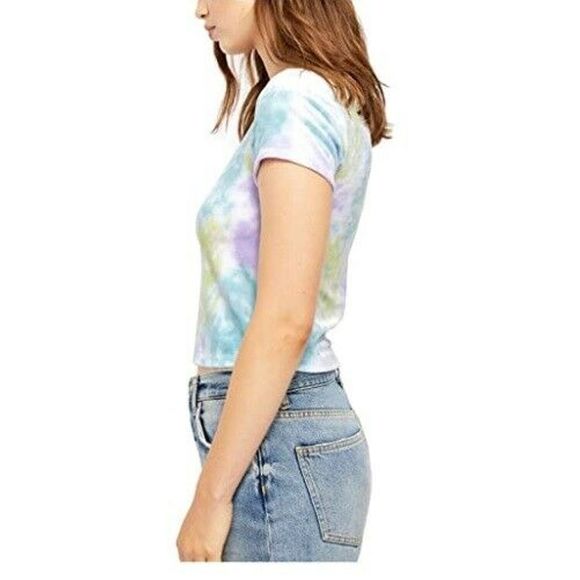 COPY - Free People Women Short Sleeve Cropped Top… - Picture 2 of 6